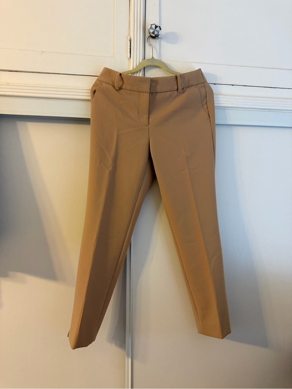 Talbots Straight Leg Pants in Camel Tan